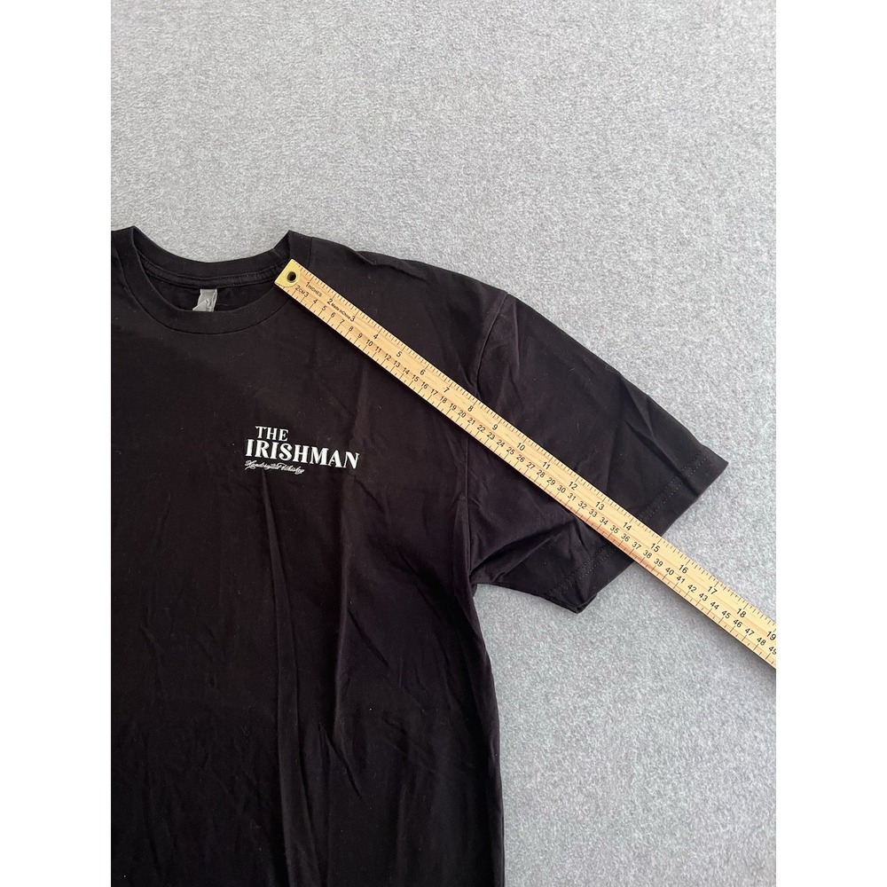 THE IRISHMAN WHISKEY T-Shirt Unisex BLACK  XL Handcrafted Next Level - Picture 3 of 8